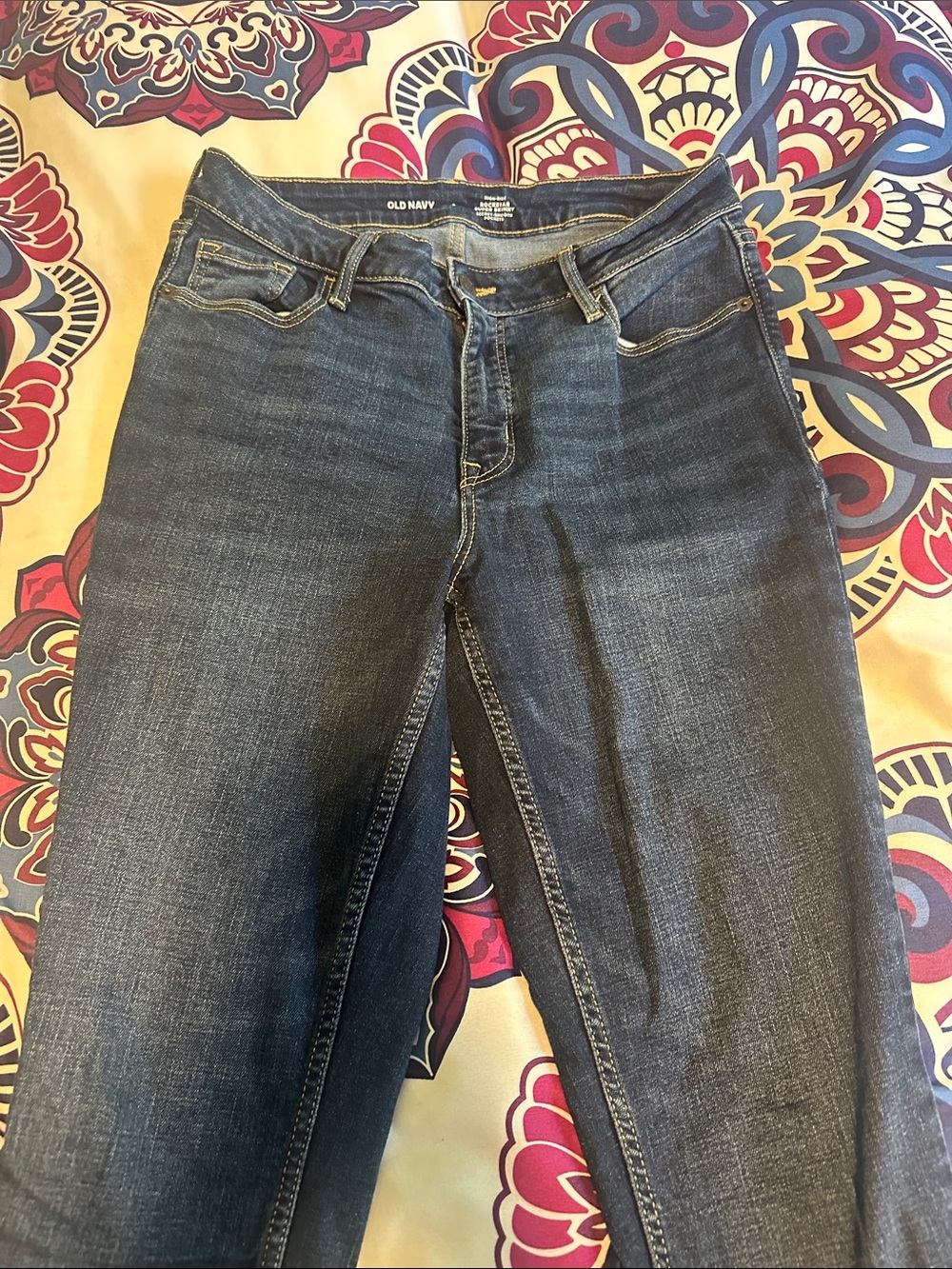 Old Navy Dark Blue Skinny Jeans